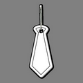 Zipper Clip & Necktie Outline Tag